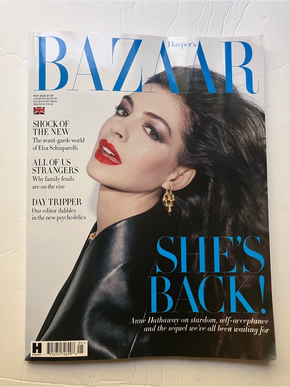 British Harper's Bazaar magazine (UK) - May 2026 - Anne Hathaway
